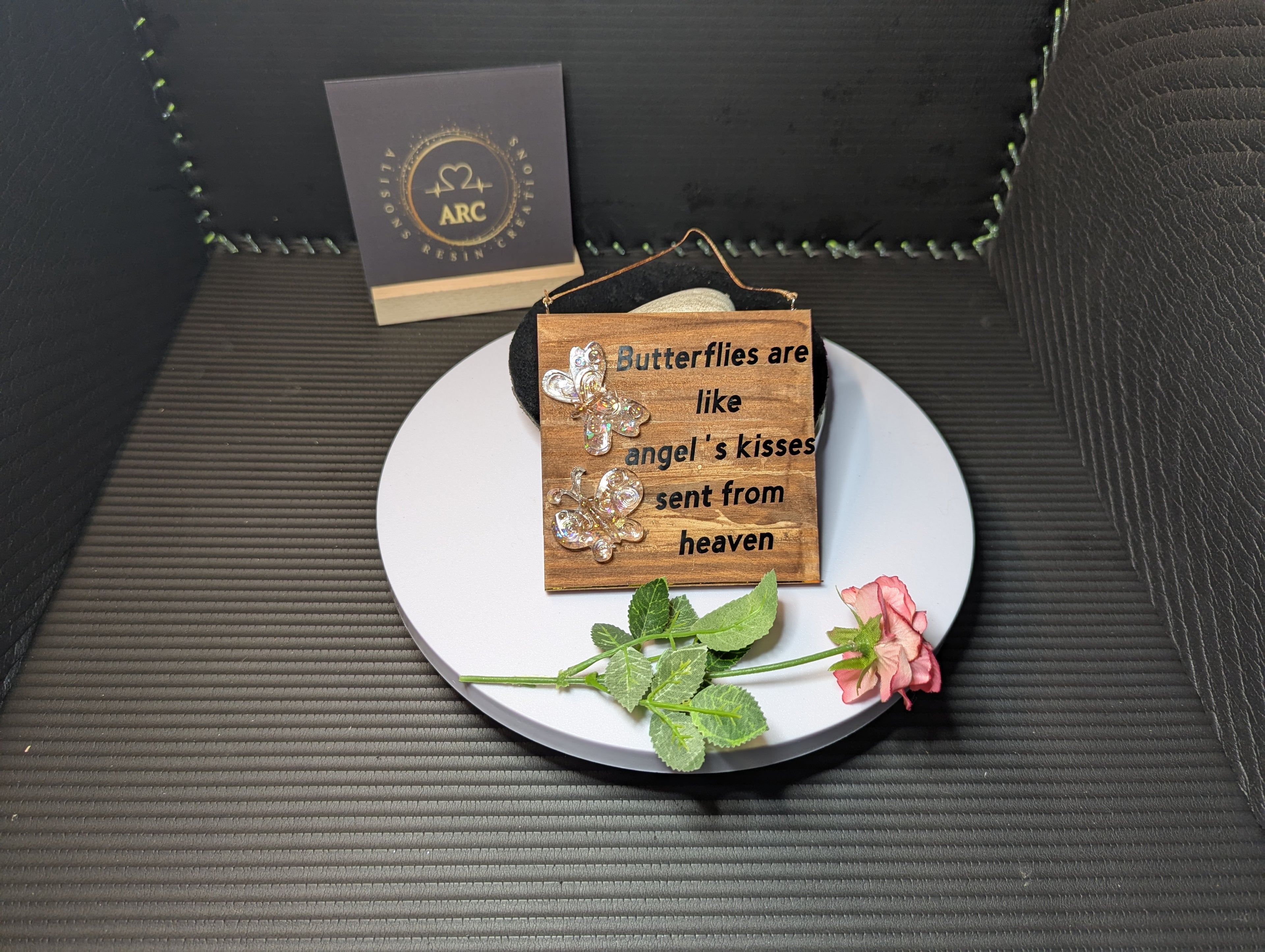 Butterfly Quote Plaque