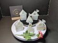 Playful Beech Huts And Sail Boat Set of 3