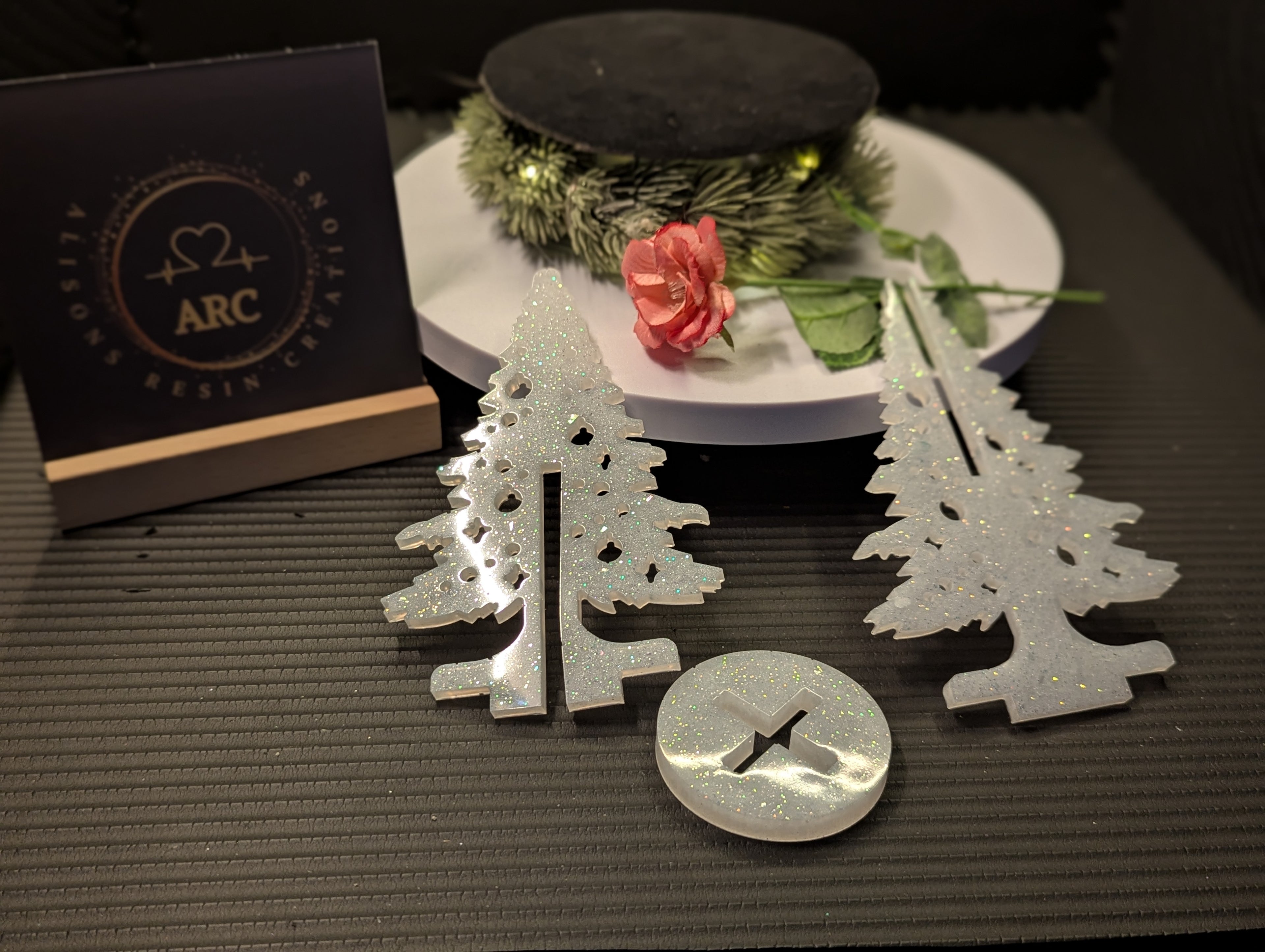 3D Sparkle Christmas Tree