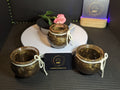 Set of 3 small Plant pots