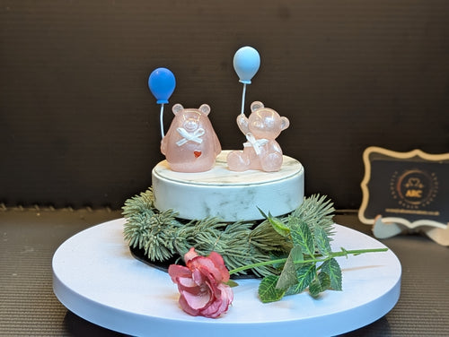 Balloon Teddy Set - Pink