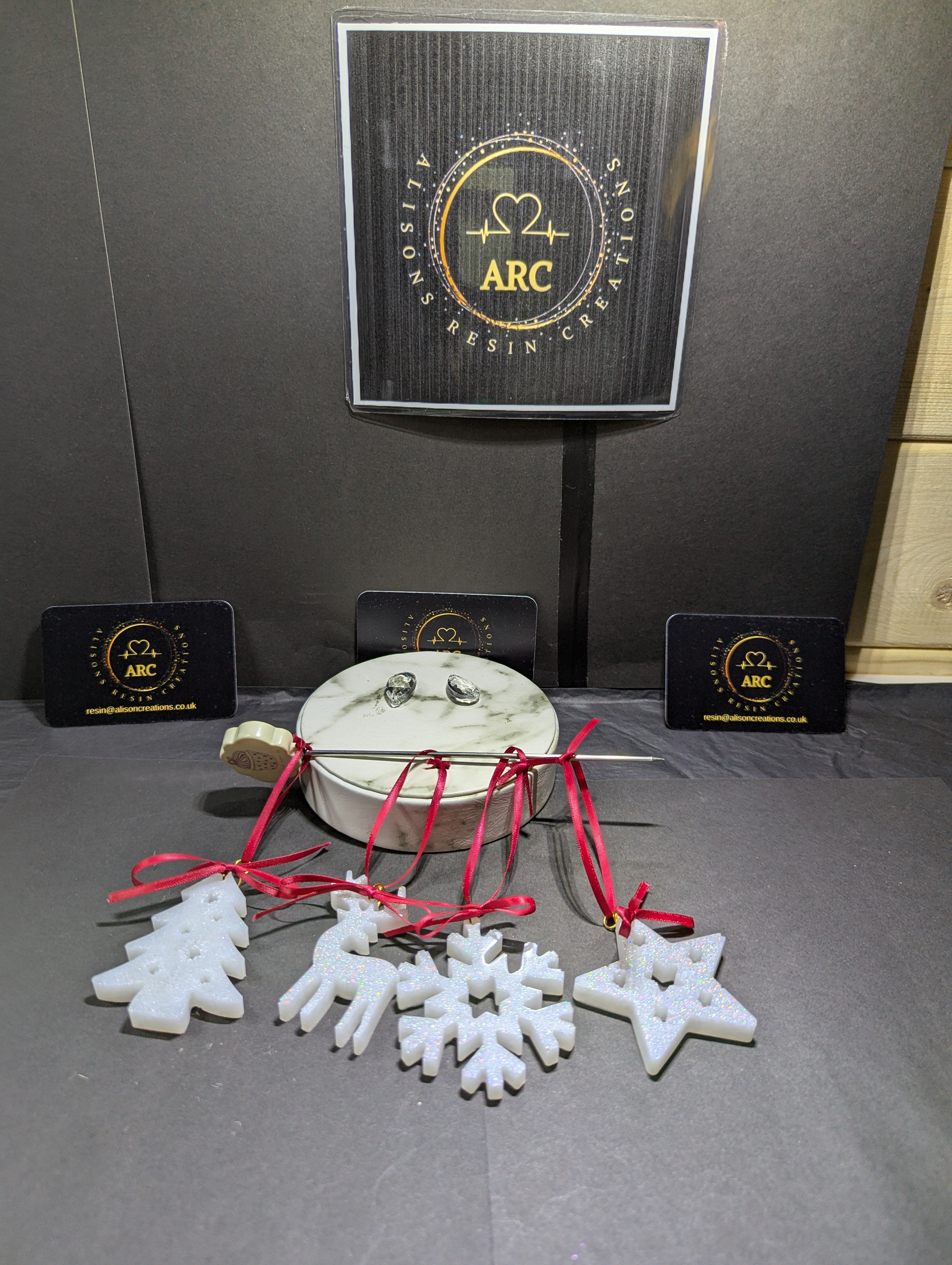 Christmas White Hanging Ornament