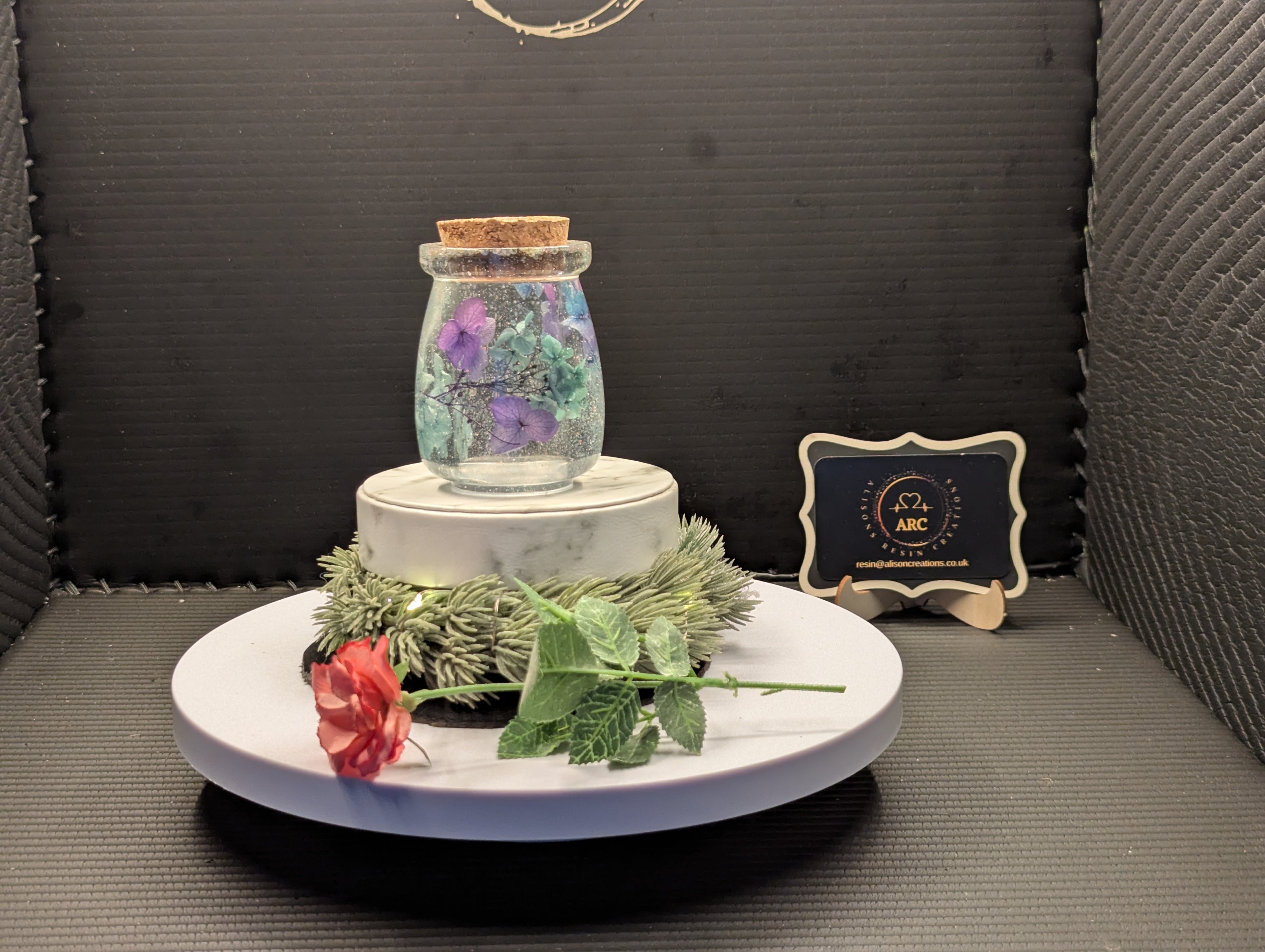 Flower Jars - Mauve