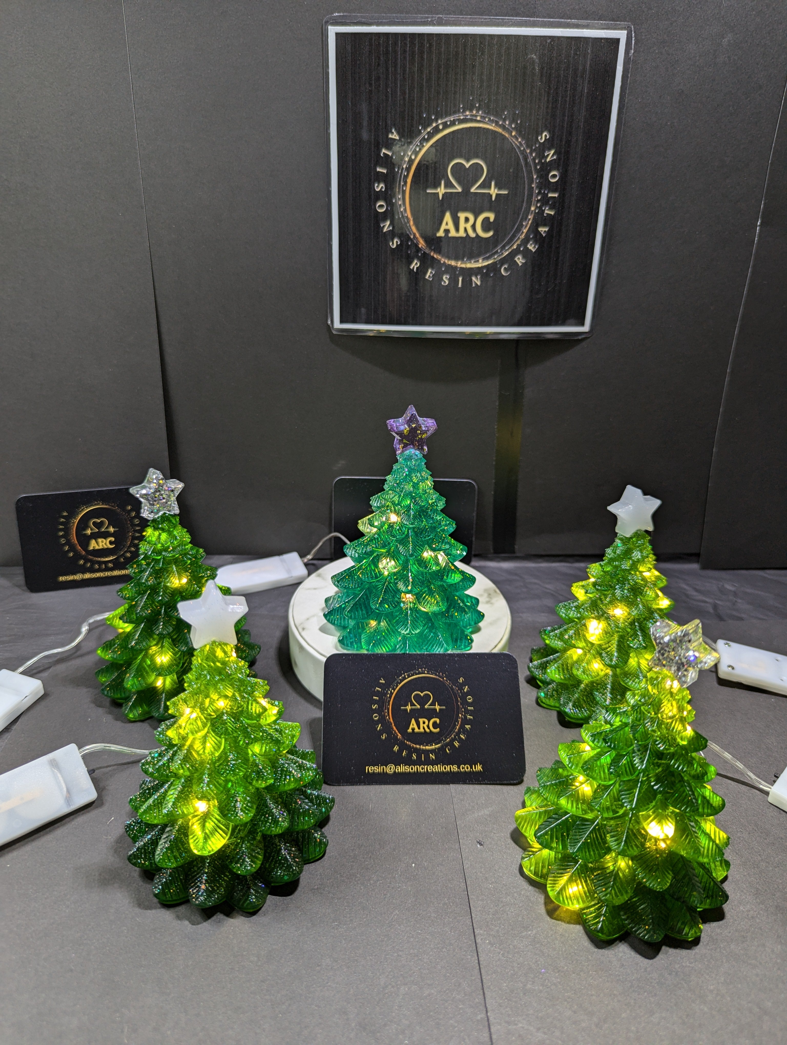 Light Up Christmas Trees