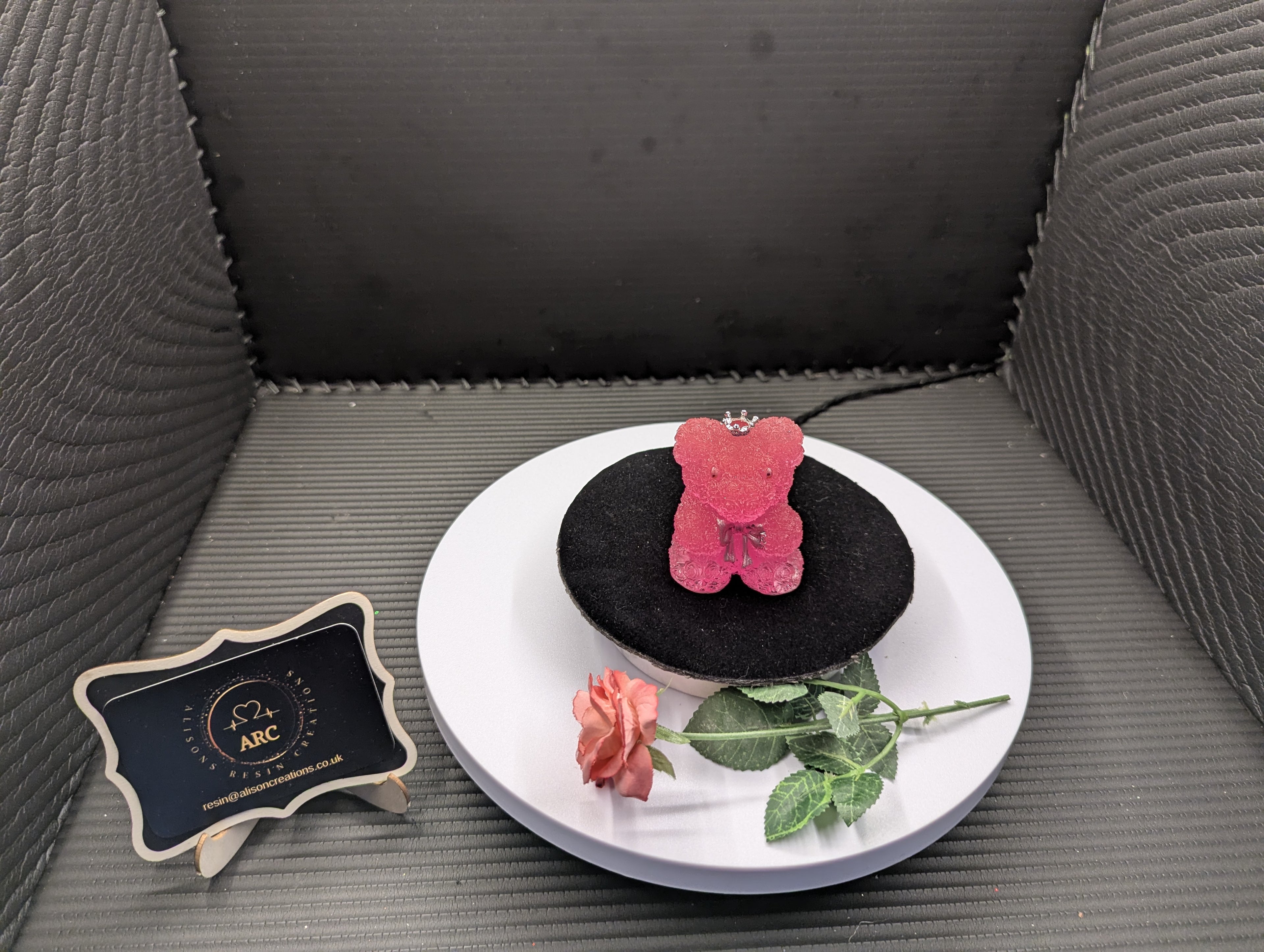 Rose Teddy Pink Glow In The Dark