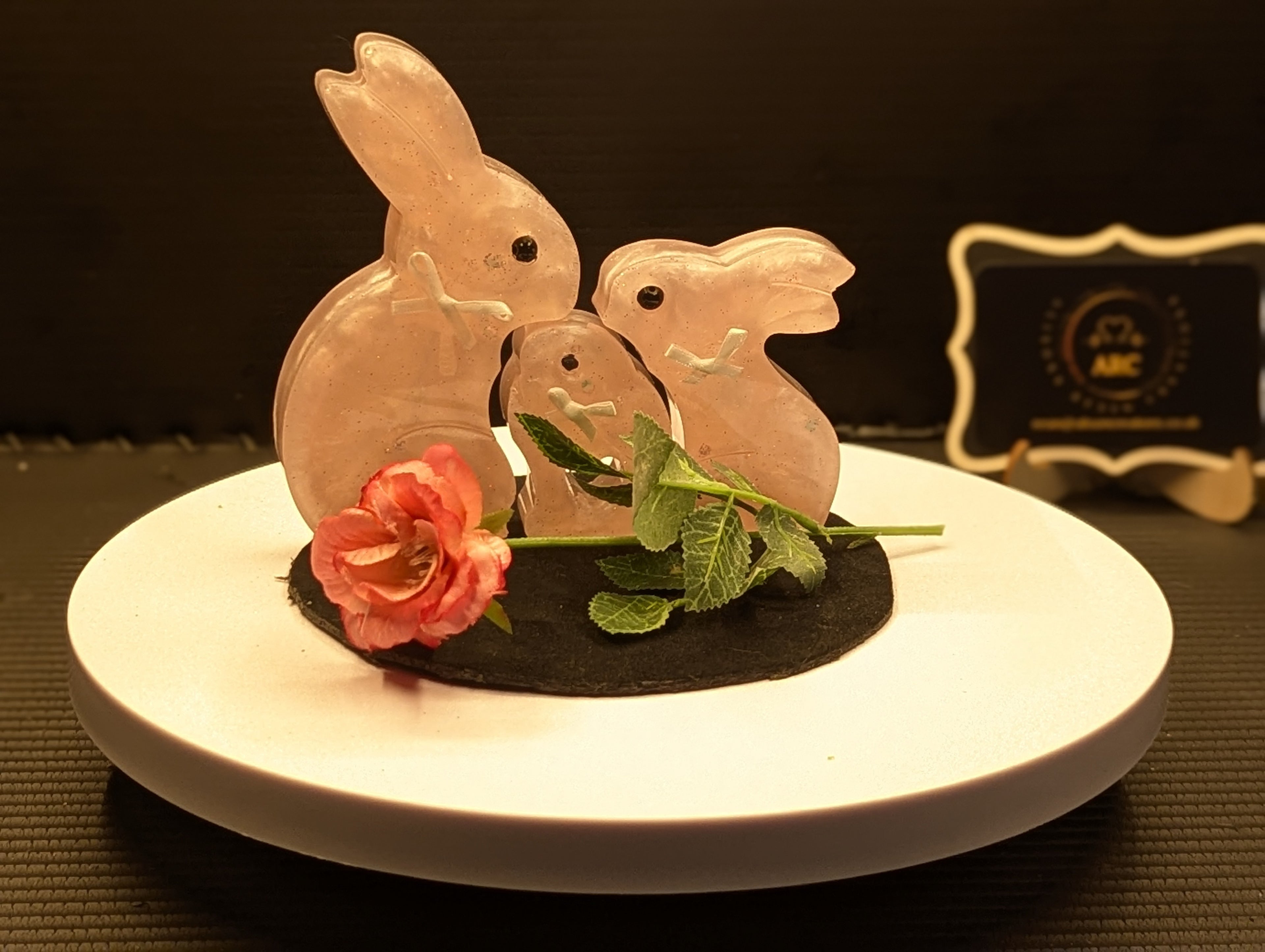 Set Of 3 Bunnys - Pink