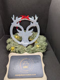 Stag Head - White