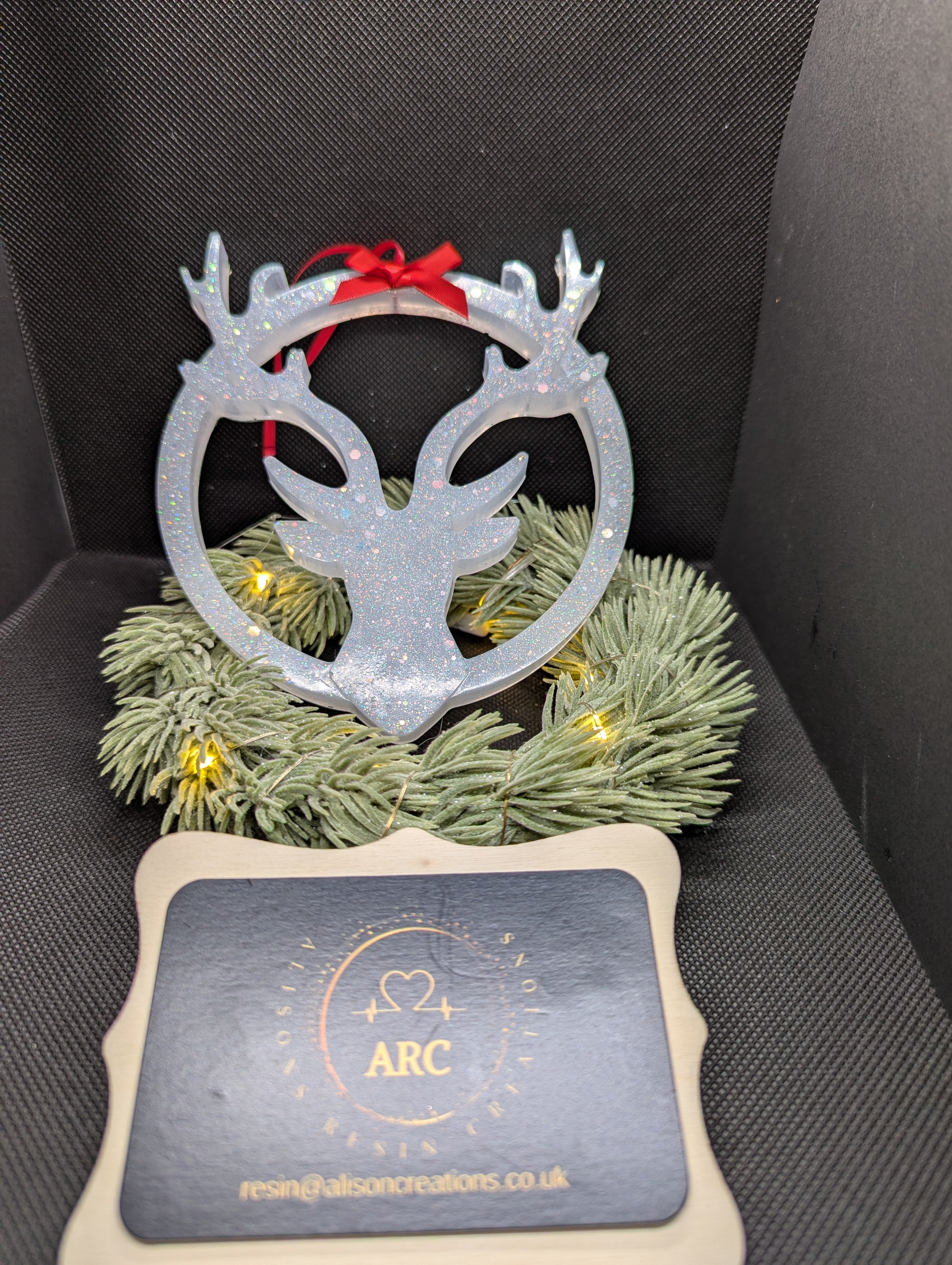 Stag Head - White